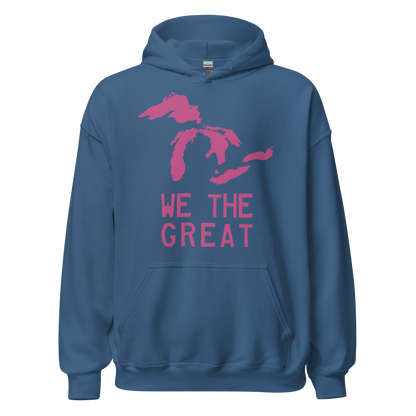 Great Lakes 'We the Great' Hoodie (Apple Blossom Pink) | Unisex Standard