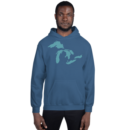 Great Lakes Hoodie (Huron Blue) | Unisex Standard