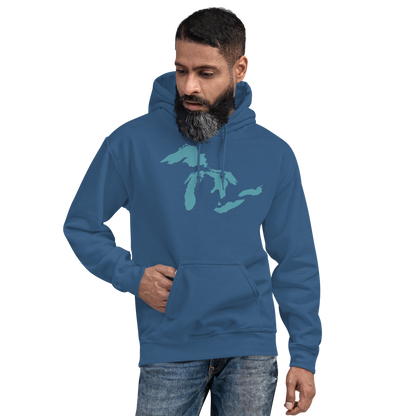 Great Lakes Hoodie (Huron Blue) | Unisex Standard