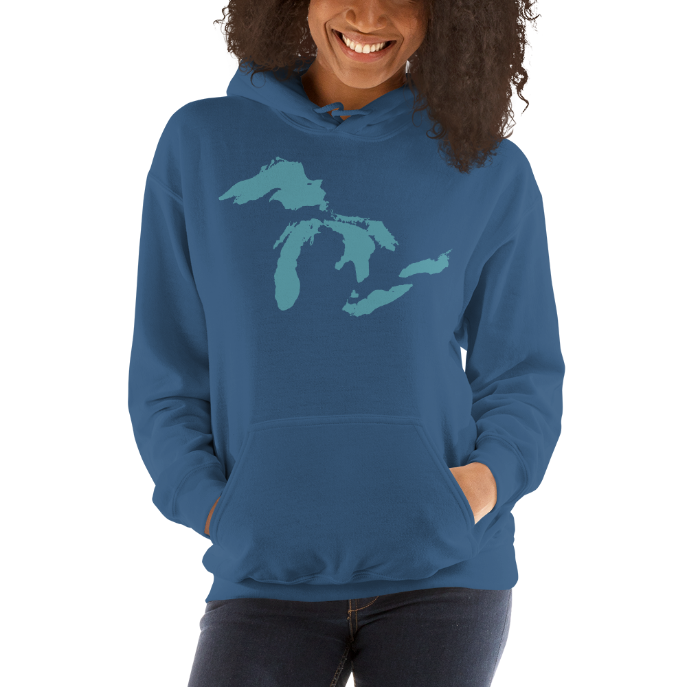 Great Lakes Hoodie (Huron Blue) | Unisex Standard