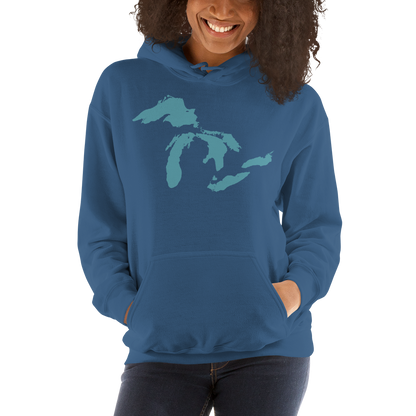 Great Lakes Hoodie (Huron Blue) | Unisex Standard