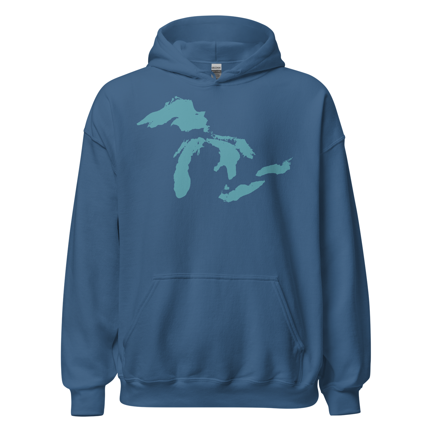 Great Lakes Hoodie (Huron Blue) | Unisex Standard