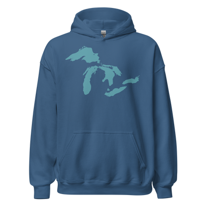 Great Lakes Hoodie (Huron Blue) | Unisex Standard