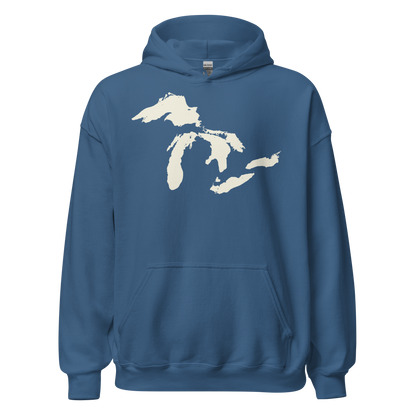 Great Lakes Hoodie (Ivory White) | Unisex Standard