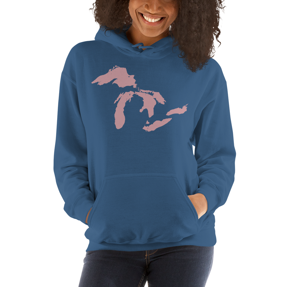 Great Lakes Hoodie (Cherry Blossom Pink) | Unisex Standard