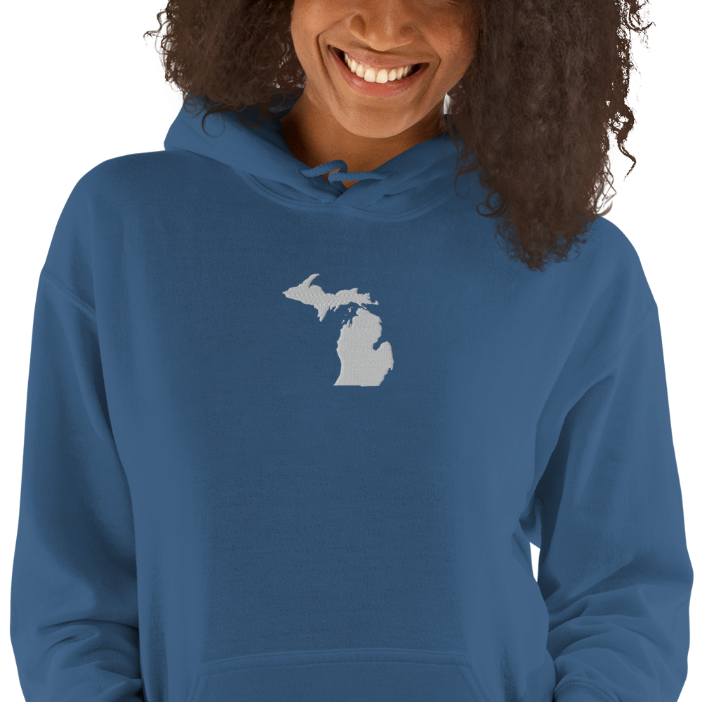 Michigan Hoodie (w/ MI Outline) | Unisex Standard - Emb.