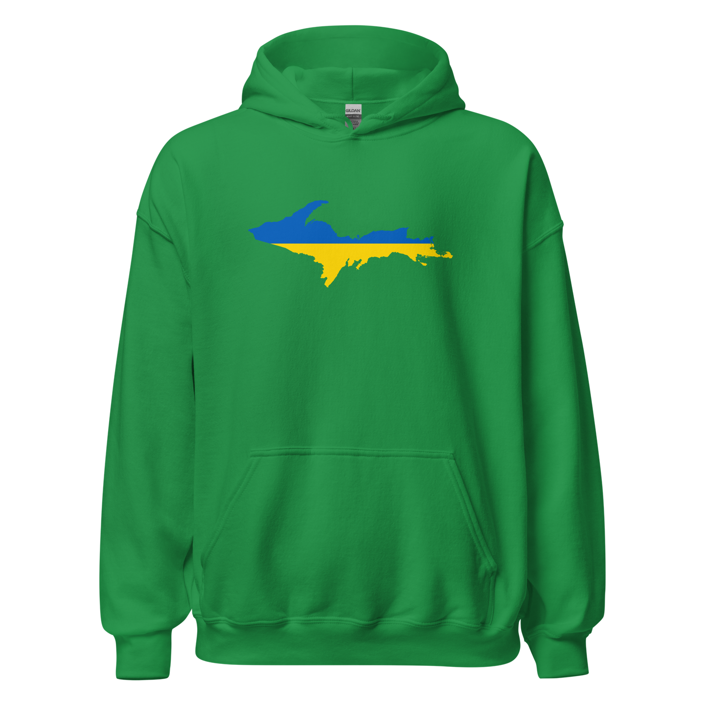 Michigan Upper Peninsula Hoodie (w/ UP Ukraine Outline) | Unisex Standard