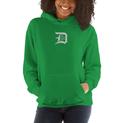 Detroit 'Old English D' Hoodie | Unisex Standard - Emb.