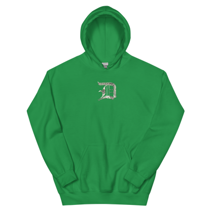 Detroit 'Old English D' Hoodie (Benjamins Edition) | Unisex Standard - Emb.