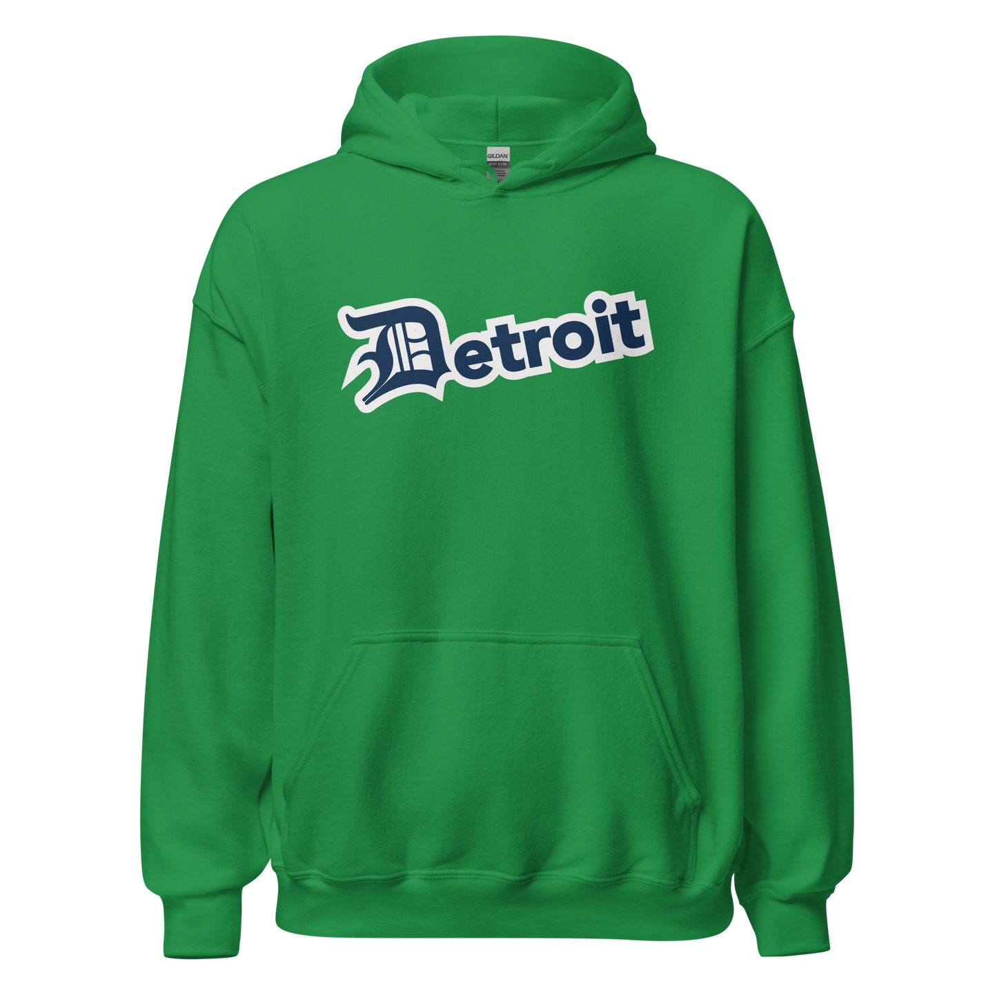 'Detroit' Hoodie (Navy w/ Old English 'D') | Unisex Standard