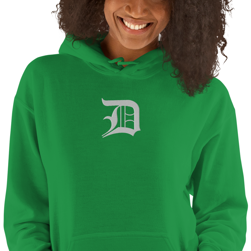 Detroit 'Old English D' Hoodie | Unisex Standard - Emb.