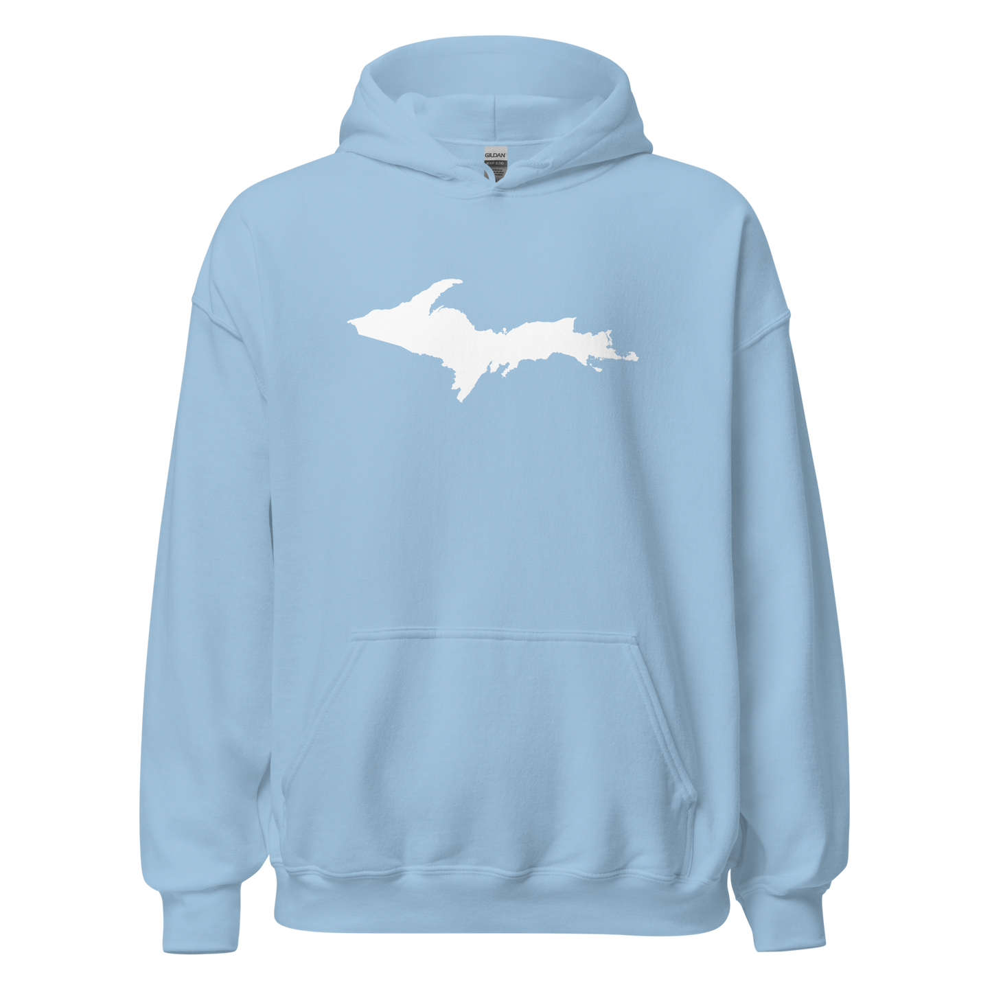 Michigan Upper Peninsula Hoodie (w/ UP Outline) | Unisex Standard