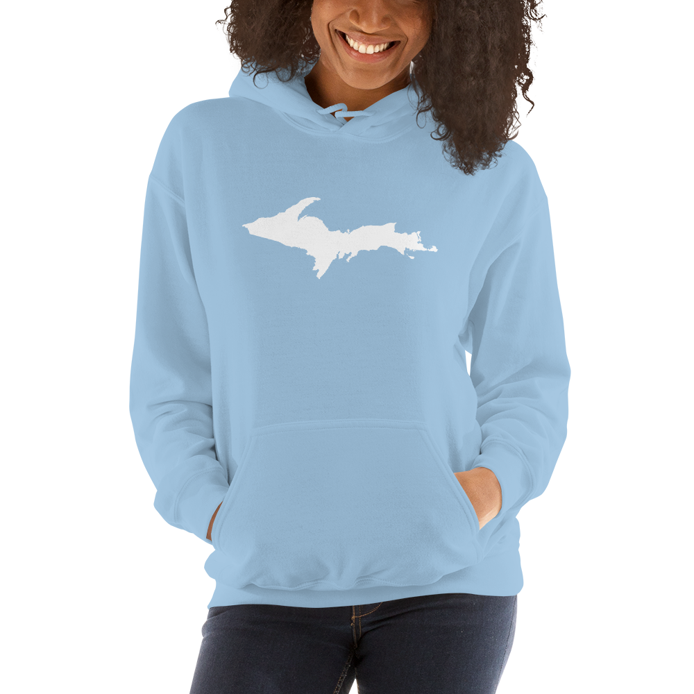 Michigan Upper Peninsula Hoodie (w/ UP Outline) | Unisex Standard