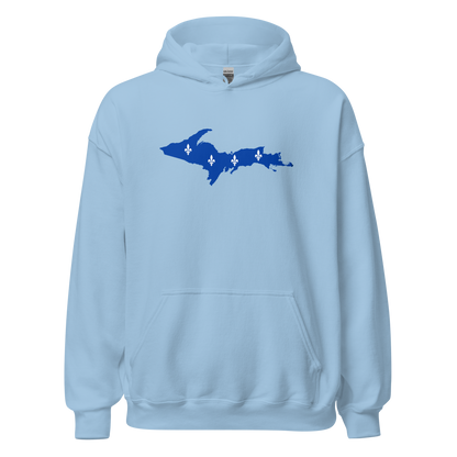 Michigan Upper Peninsula Hoodie (w/ UP Quebec Flag Outline) | Unisex Standard