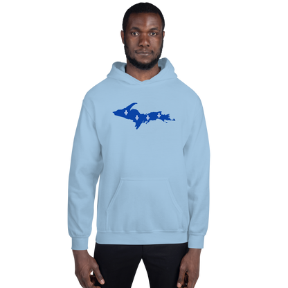 Michigan Upper Peninsula Hoodie (w/ UP Quebec Flag Outline) | Unisex Standard