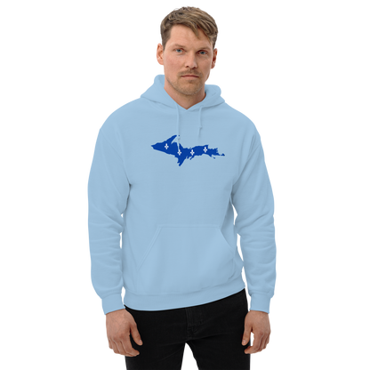 Michigan Upper Peninsula Hoodie (w/ UP Quebec Flag Outline) | Unisex Standard