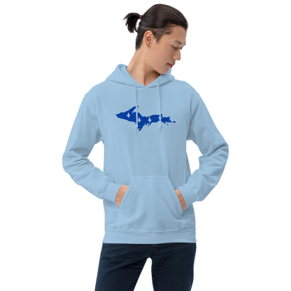 Michigan Upper Peninsula Hoodie (w/ UP Quebec Flag Outline) | Unisex Standard