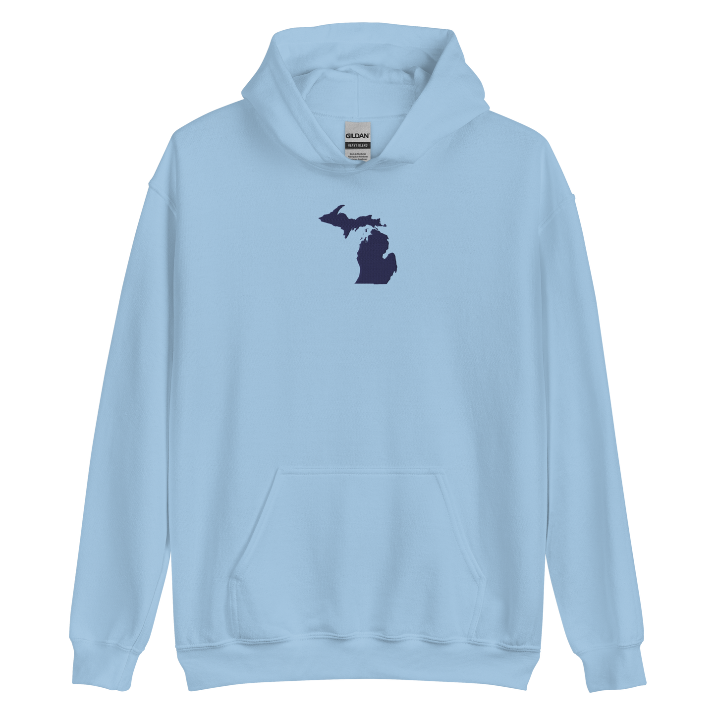 Michigan Hoodie (w/ MI Outline) | Unisex Standard - Emb.