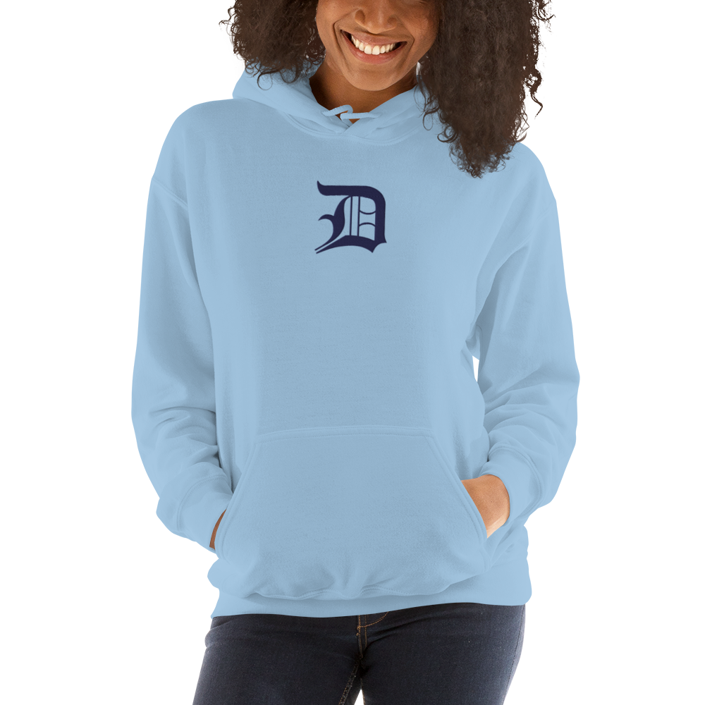 Detroit 'Old English D' Hoodie | Unisex Standard - Emb.