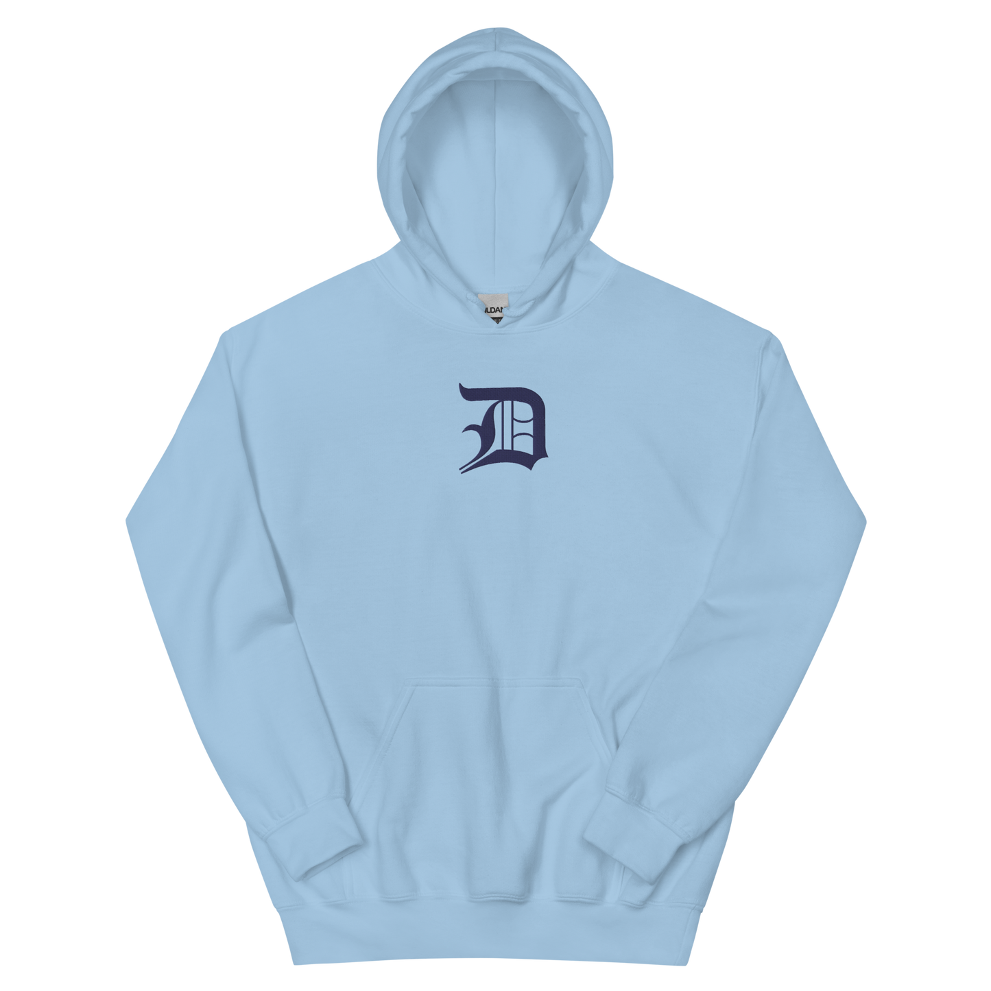 Detroit 'Old English D' Hoodie | Unisex Standard - Emb.