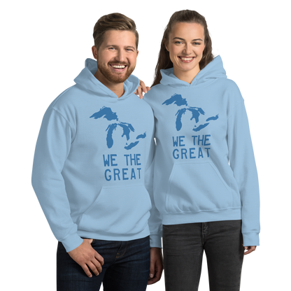 Great Lakes 'We the Great' Hoodie (Superior Blue) | Unisex Standard