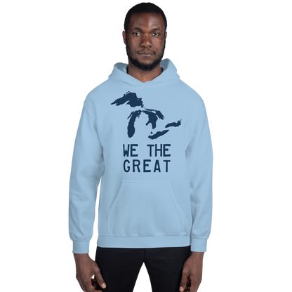 Great Lakes 'We the Great' Hoodie (Navy) | Unisex Standard