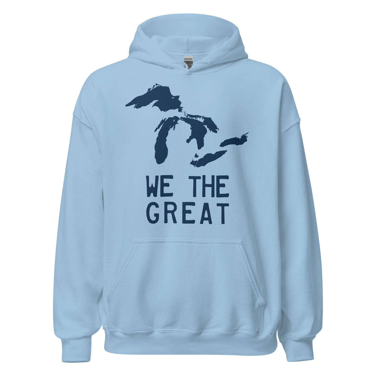 Great Lakes 'We the Great' Hoodie (Navy) | Unisex Standard