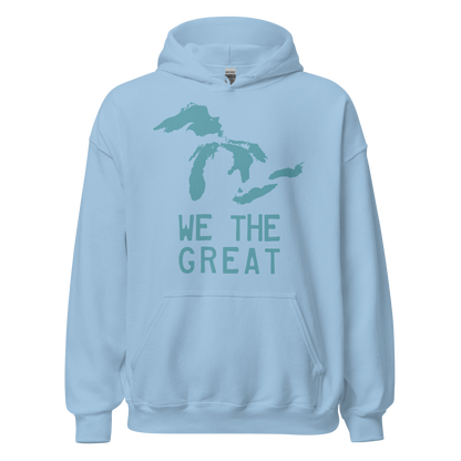 Great Lakes 'We the Great' Hoodie (Huron Blue) | Unisex Standard