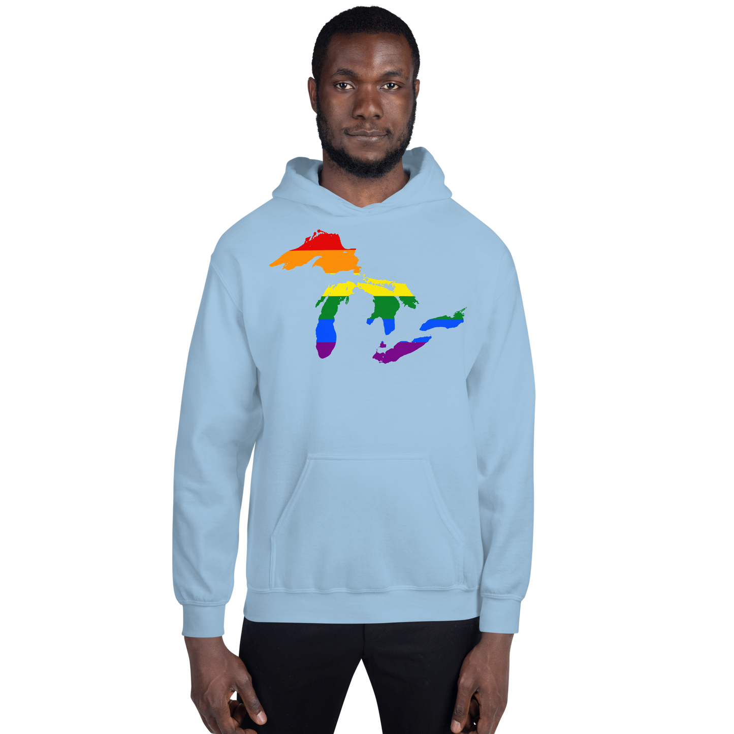 Great Lakes Hoodie (Rainbow Pride Edition) | Unisex Standard