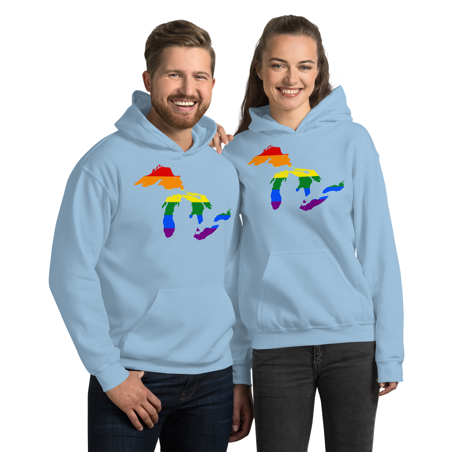 Great Lakes Hoodie (Rainbow Pride Edition) | Unisex Standard