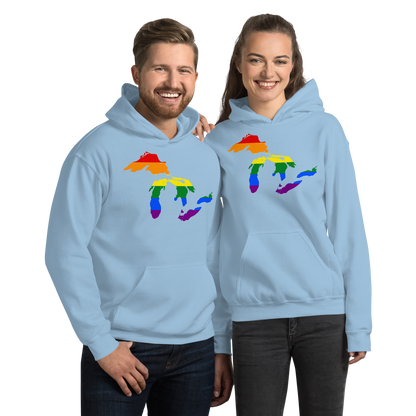 Great Lakes Hoodie (Rainbow Pride Edition) | Unisex Standard