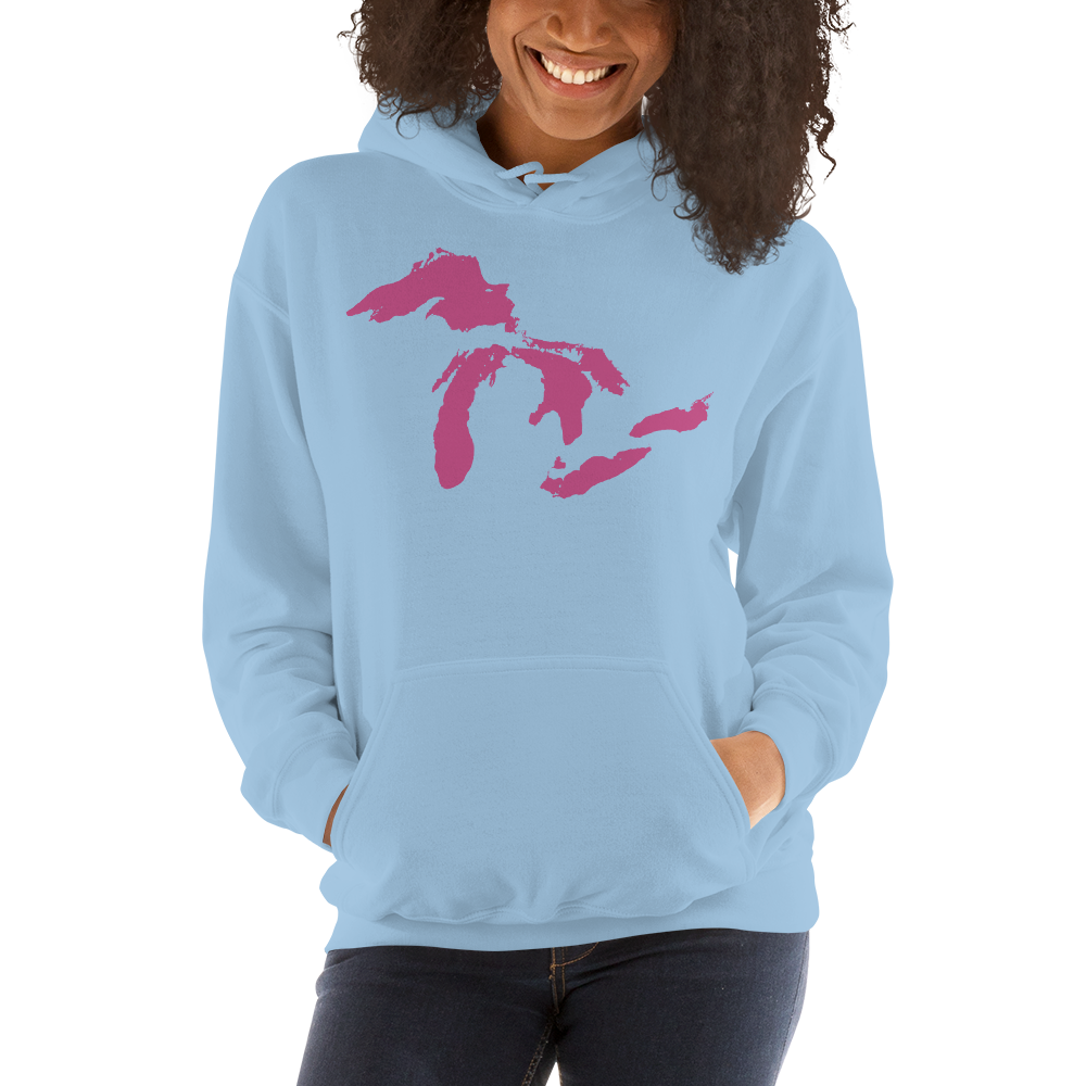 Great Lakes Hoodie (Apple Blossom Pink) | Unisex Standard