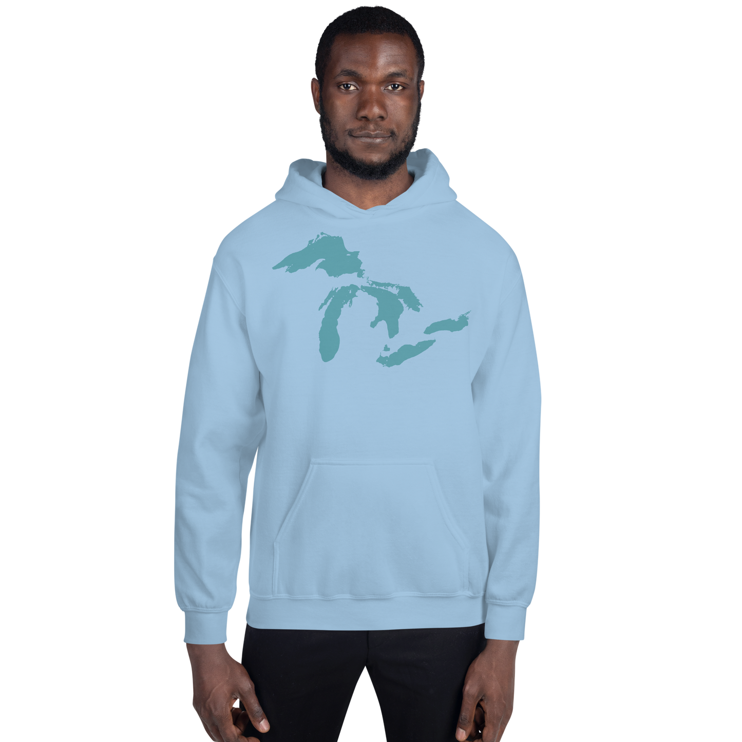 Great Lakes Hoodie (Huron Blue) | Unisex Standard