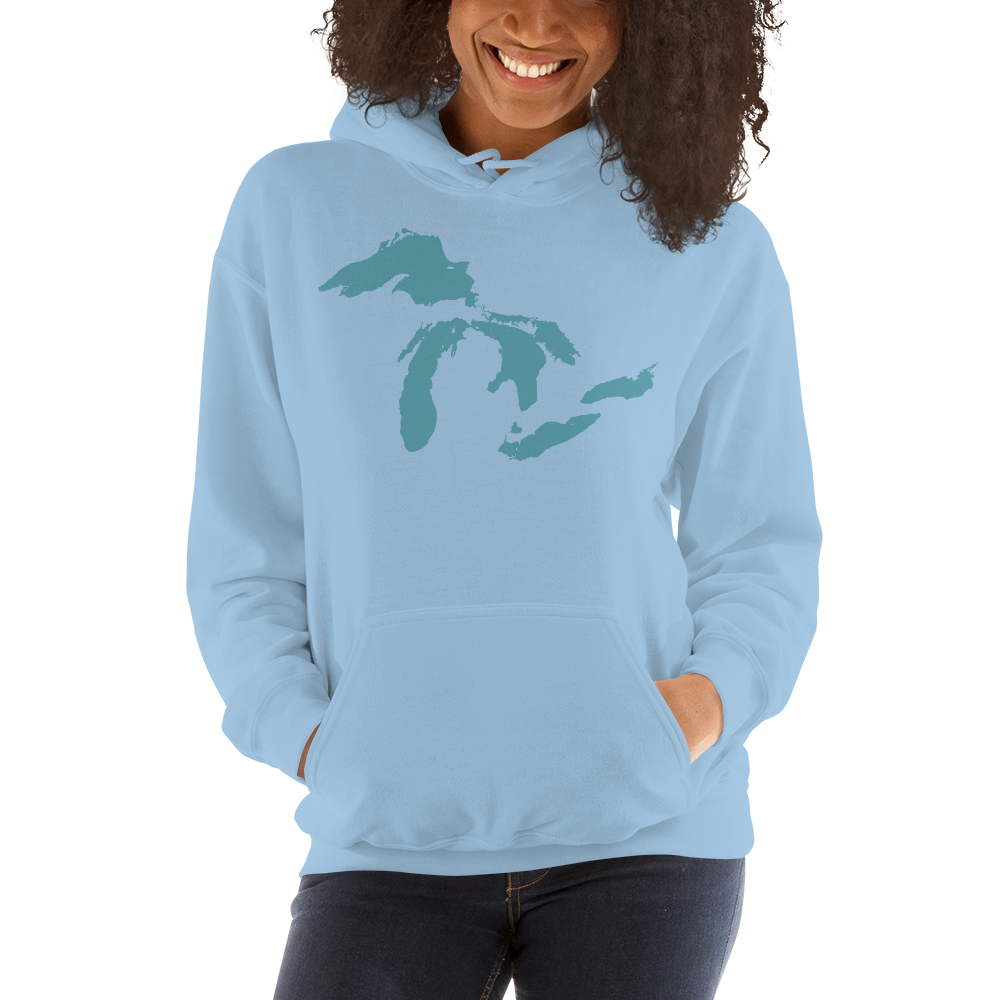 Great Lakes Hoodie (Huron Blue) | Unisex Standard