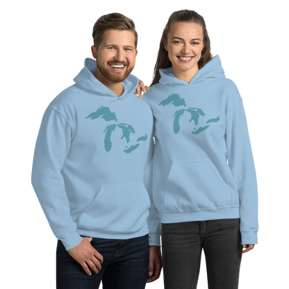 Great Lakes Hoodie (Huron Blue) | Unisex Standard