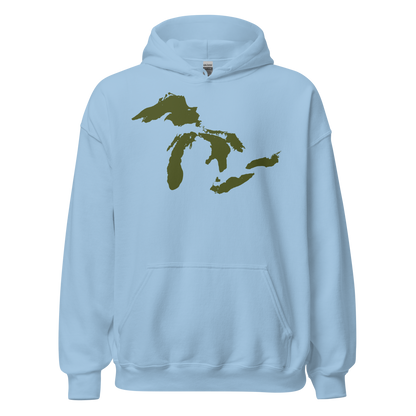 Great Lakes Hoodie (Army Green) | Unisex Standard