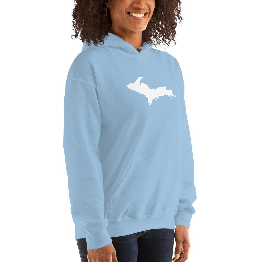 Michigan Upper Peninsula Hoodie (w/ UP Outline) | Unisex Standard