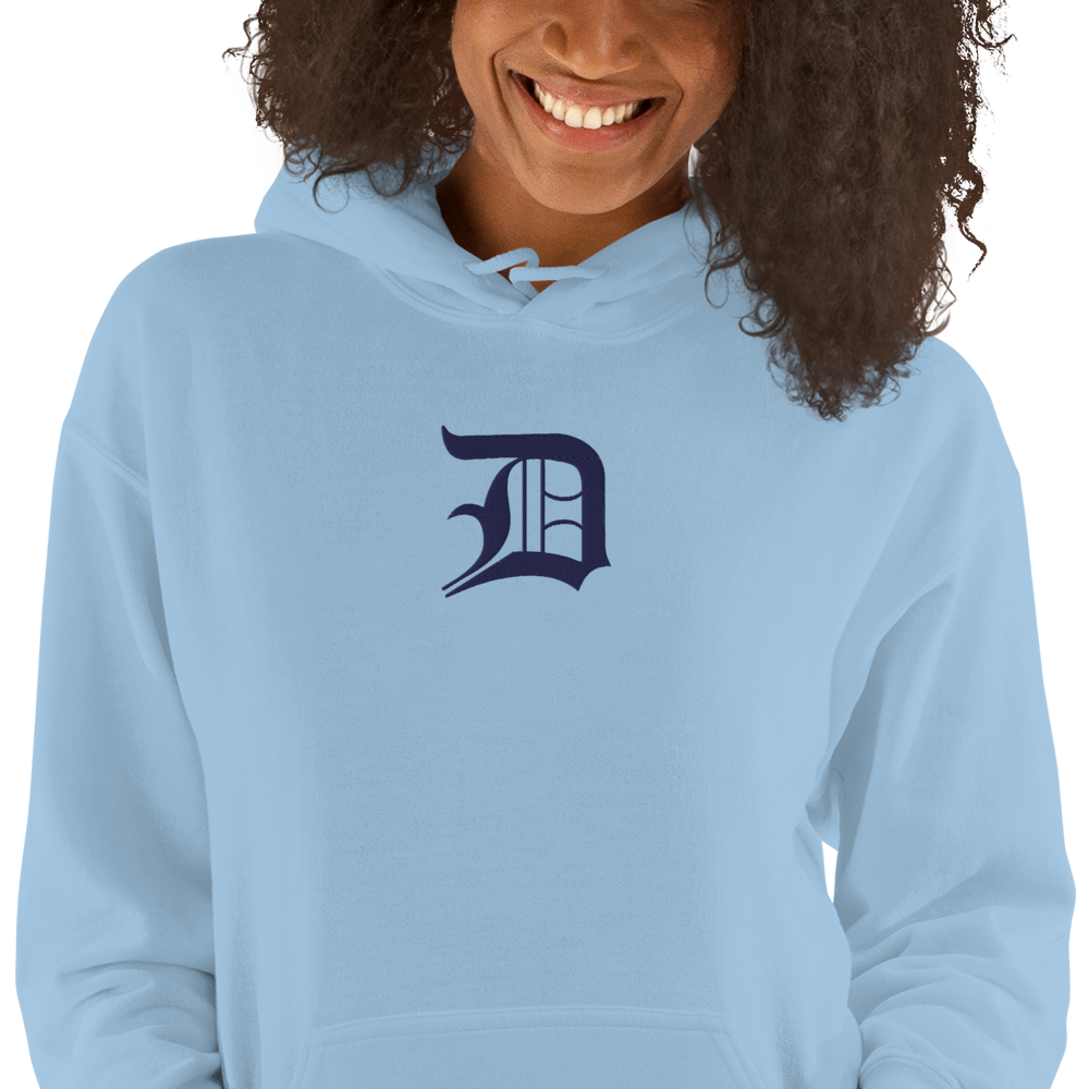 Detroit 'Old English D' Hoodie | Unisex Standard - Emb.