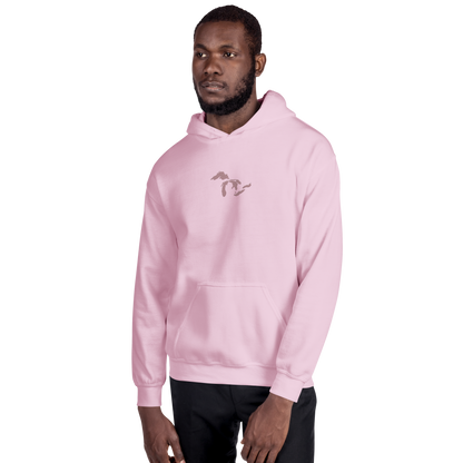 Great Lakes Hoodie (Cherry Blossom Pink) | Unisex Standard - Emb.