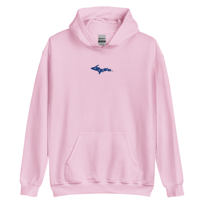 Michigan Upper Peninsula Hoodie (w/ Embroidered UP Quebec Flag Outline) | Unisex Standard