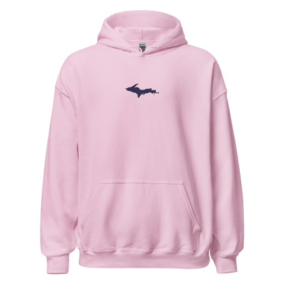 Michigan Upper Peninsula Hoodie (w/ Embroidered UP Outline) | Unisex Standard