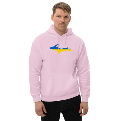 Michigan Upper Peninsula Hoodie (w/ UP Ukraine Outline) | Unisex Standard