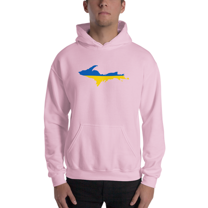 Michigan Upper Peninsula Hoodie (w/ UP Ukraine Outline) | Unisex Standard