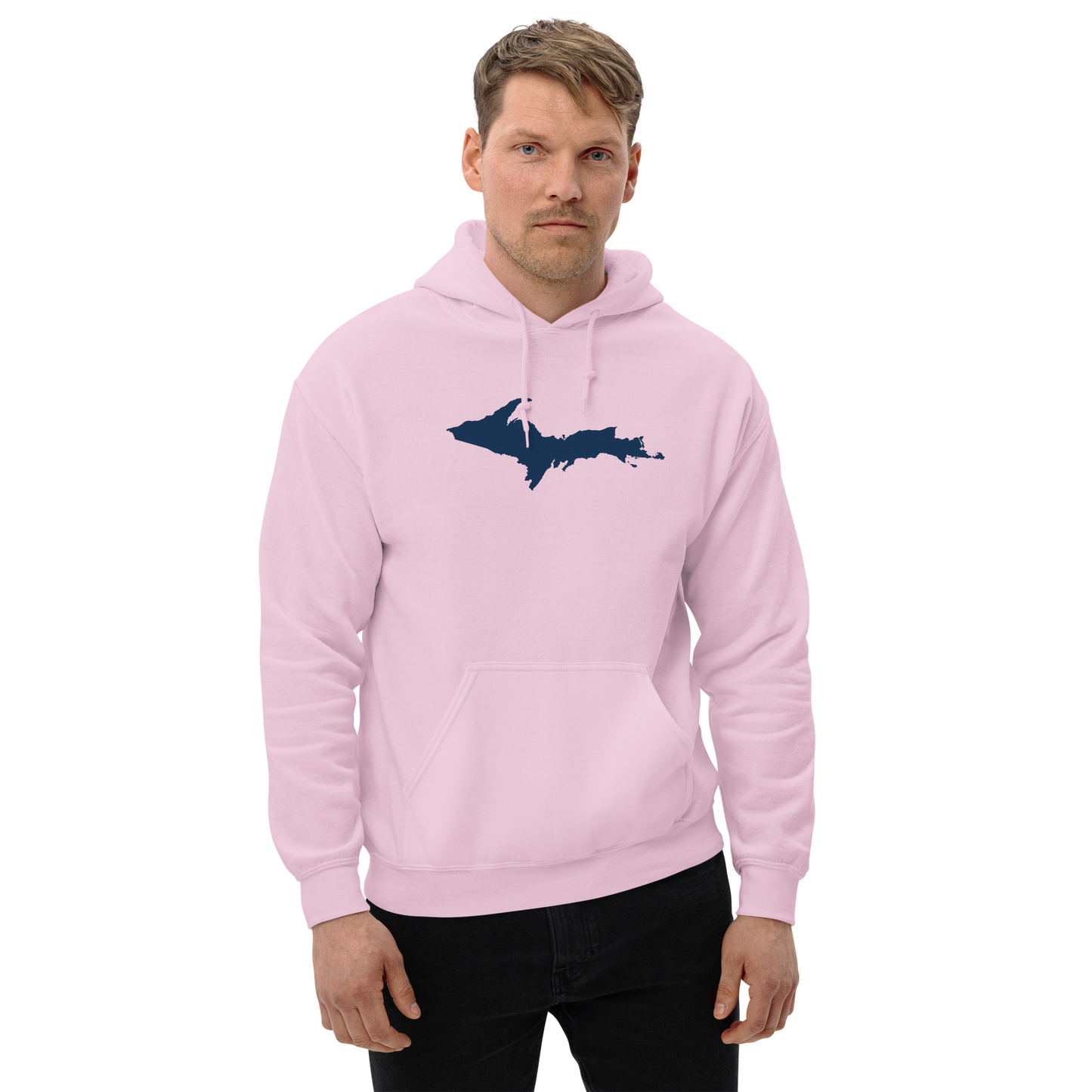 Michigan Upper Peninsula Hoodie (w/ UP Outline) | Unisex Standard