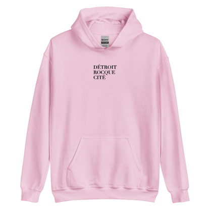 'Détroit Rocque Cité' Hoodie | Unisex Standard - Emb.