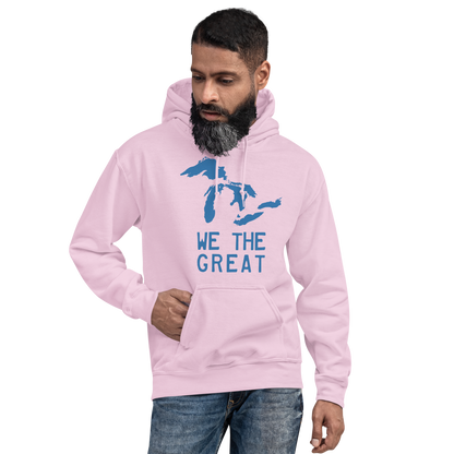 Great Lakes 'We the Great' Hoodie (Superior Blue) | Unisex Standard