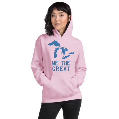 Great Lakes 'We the Great' Hoodie (Superior Blue) | Unisex Standard