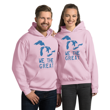 Great Lakes 'We the Great' Hoodie (Superior Blue) | Unisex Standard