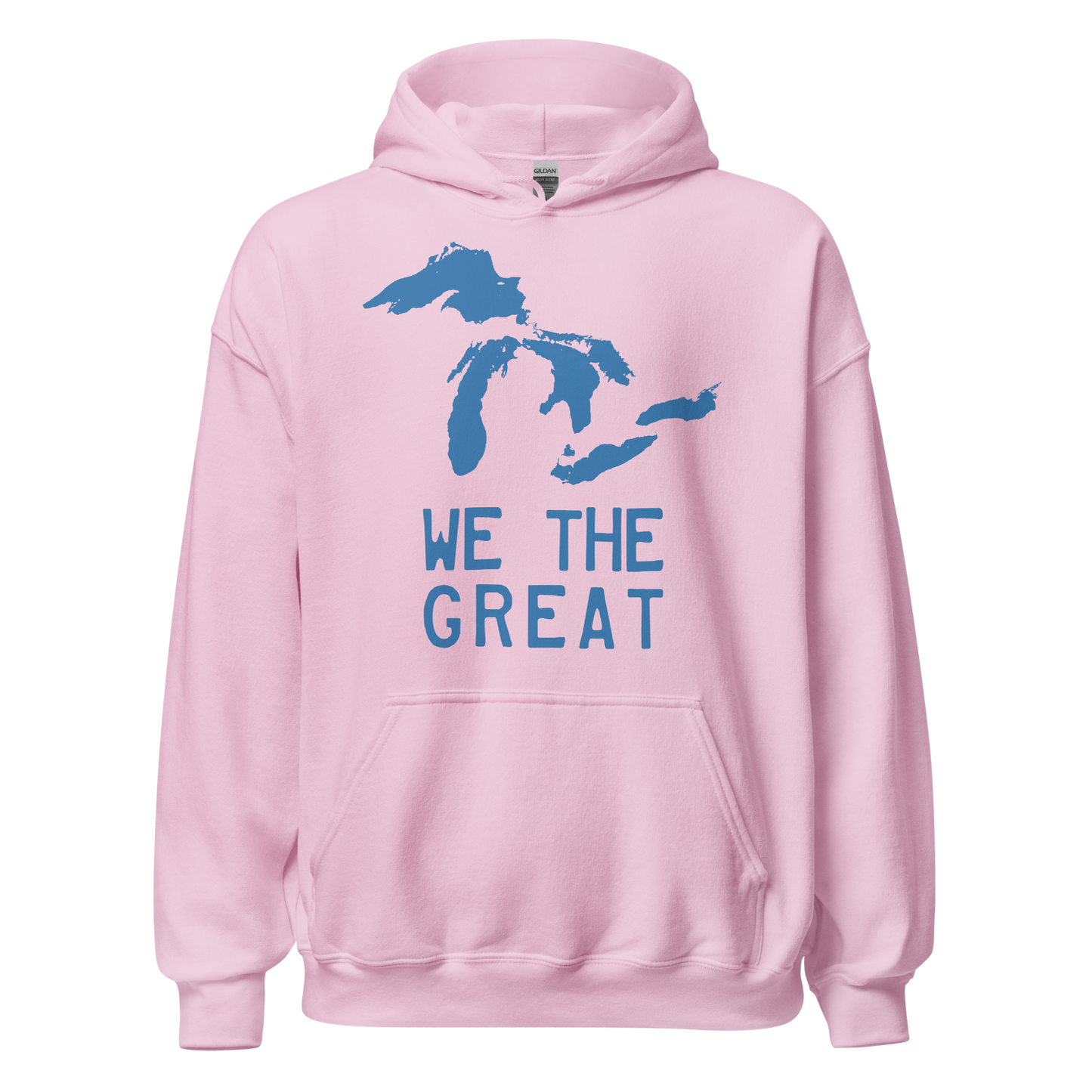 Great Lakes 'We the Great' Hoodie (Superior Blue) | Unisex Standard