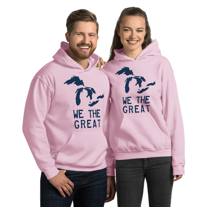 Great Lakes 'We the Great' Hoodie (Navy) | Unisex Standard